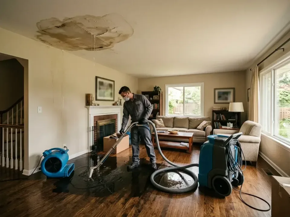 attic-pipe-burst-ceiling-drip-008 — frequently asked questions, Water Damage Restoration & Carpet Care in Cudahy, CA